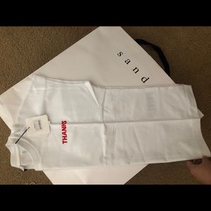 White SANDRO t-shirt